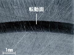 拡大像-スラストベアリングの光学顕微鏡写真