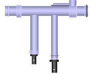 高圧架空ケーブル用接続体の異常診断例-外観図
