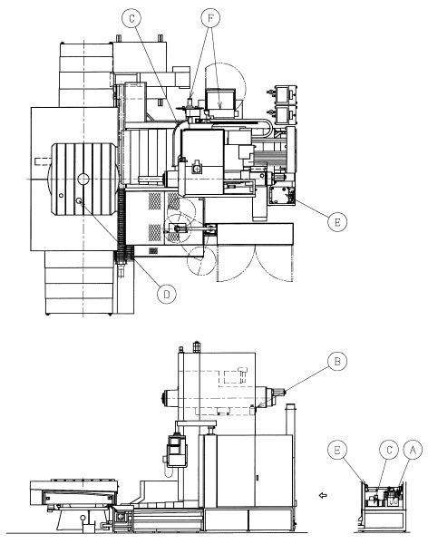 KBT-13E･A プレーナ形CNC横中ぐり盤　　950031024