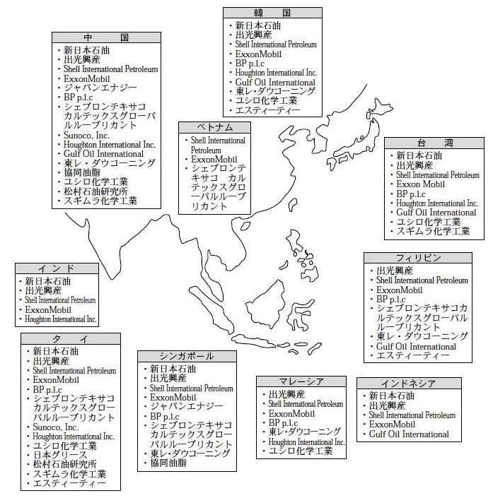 アジア地域進出状況