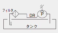 ケースドレーンライン回路図
