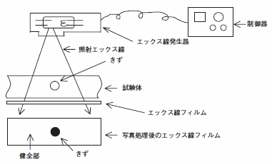 エックス線撮影配置の一例