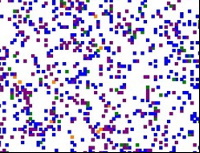 セミクリーンM-LX・洗浄後-ガラス板に付着させたPS粒子の除去試験結果