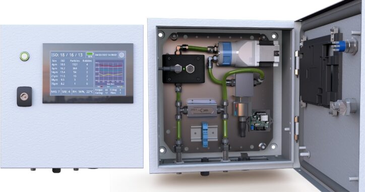オイルパーティクルカウンター モデル：FS9V4-SE-PPM | デジタル画像解析方式 オンライン型 | フィルターテクニック＆ハイドロテクニック